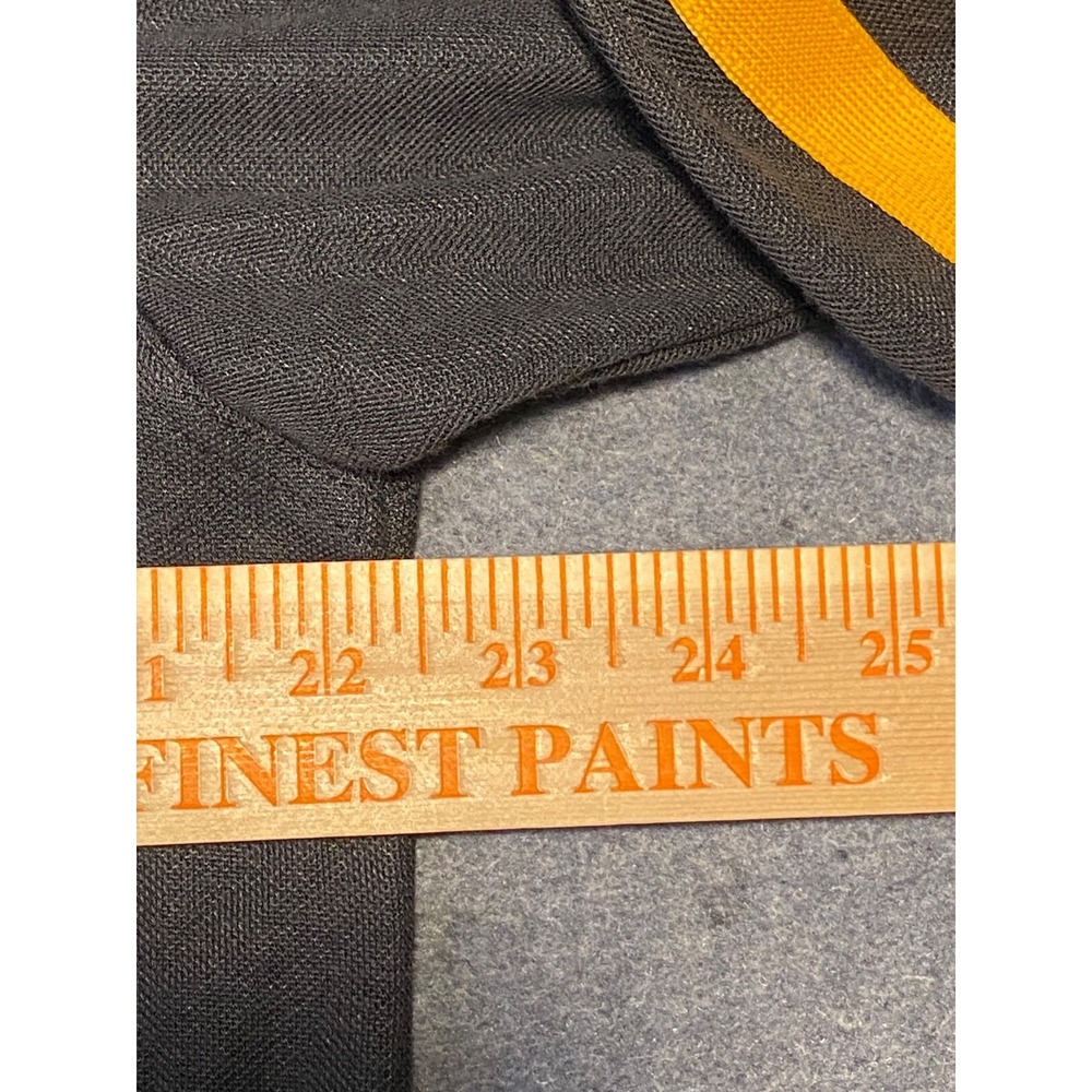 VINTAGE nike 90'S PITTSBURGH STEELERS Black Yellow Short Sleeve M Polo EMBROIDER - Picture 10 of 11
